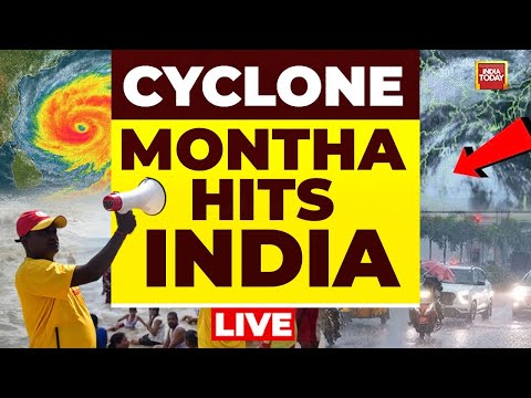 Cyclone Montha Landfall LIVE | Montha Cyclone Update | Montha Cyclone News | Cyclone News Today