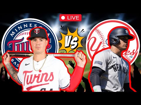 MLB EN VIVO: Mellizos (Twins) de Minnesota vs Yankees - LIVE - Comentarios (June 5, 2024)