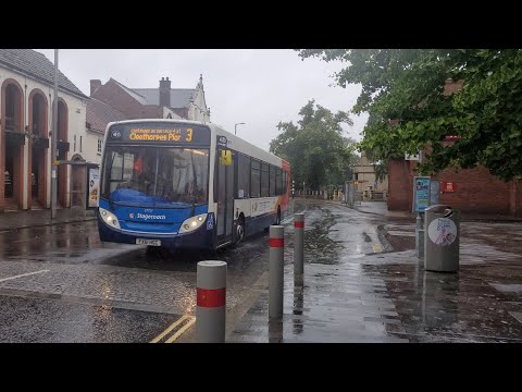 Buses at Grimsby Riverhead Exchange & Bethlehem Street (02/08/2023)