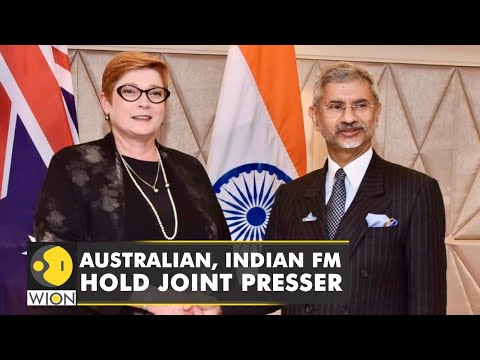 'Relation between India, Australia on a high,' Australian, Indian FM hail bilateral ties| World News