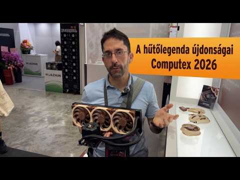 Alaposan kitett magáért a Noctua idén is – Computex 2026