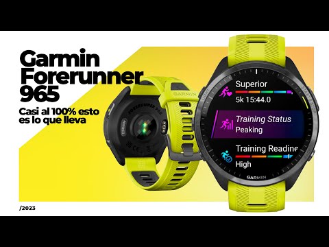 Garmin Forerunner 965 ¿ Qué novedades trae? Precio y fecha de lanzamiento.