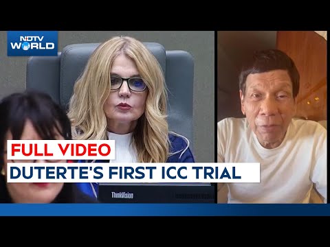 Rodrigo Duterte | Ex-Phillipines President Duterte Appears Before ICC Over 'Drug War' Killings
