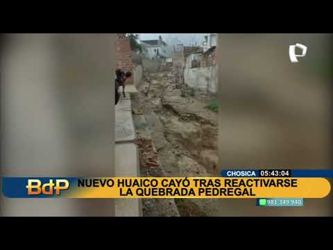 Las quebradas se volvieron a activar en Chosica: un nuevo huaico se registró en Pedregal