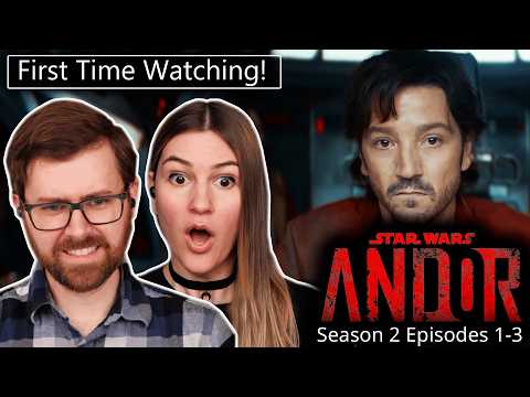 Andor: S2, Episodes 1-3 | First Time Watching! | TV Series REACTION!
