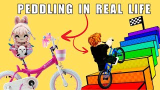if you bike in the game you bike in real life