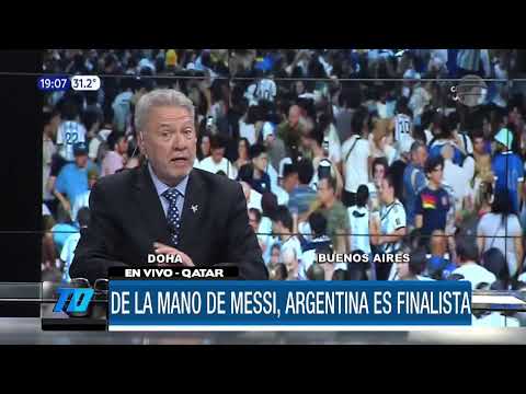 ¡Argentina primera finalista del mundial Qatar 2022!