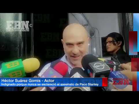 HÉCTOR SUÁREZ GOMIS indignado porque jamas se esclareció la MUERTE del conductor PACO STANLEY | VIX