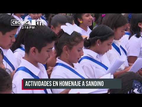 Nicaragua desarrollará actividades de educación en homenaje a Sandino