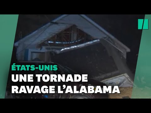 Aux États-Unis, des tornades font au moins 7 morts dans l’Alabama et en Géorgie