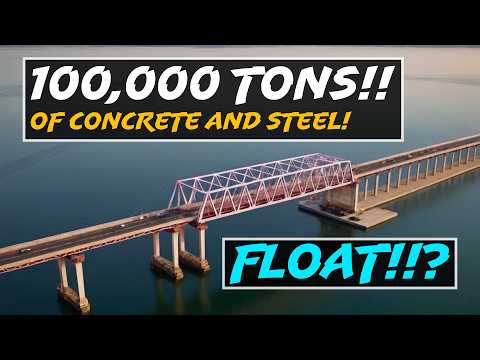 The Secrets of Floating Bridges! How Do These Massive Structures Stay Afloat?