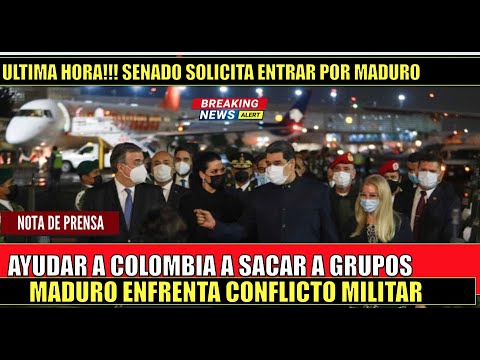 ULTIMA HORA!! Senado solicita entrar por Maduro junto a Colombia por Arauca