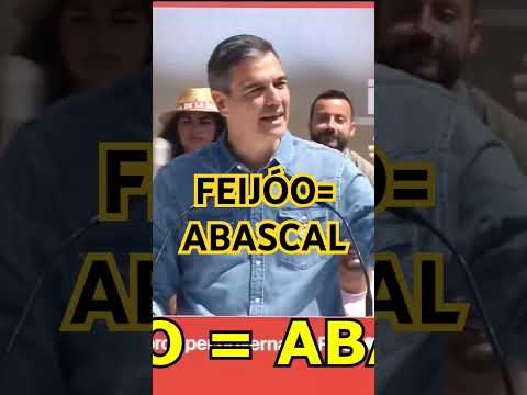 A Feijóo y Abascal no se les distingue ya Pedro Sánchez #vox #pp  #psoe