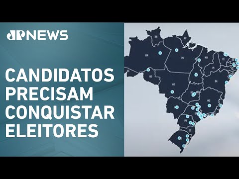 Começa campanha para segundo turno em 52 cidades do Brasil