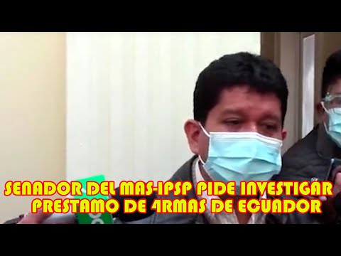 SENADOR ADOLFO FLORES PIDE INV3STIGAR LAS MUNICION3S PRESTADOS DEL ECUADOR AL GOBIERNO DE AÑEZ..