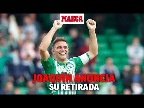 Joaquín Sánchez anuncia que se retira I MARCA