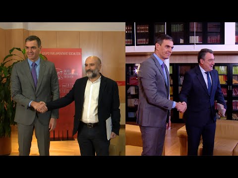 Pedro Sánchez se reúne con BNG y PNV para avanzar en el acuerdo de investidura