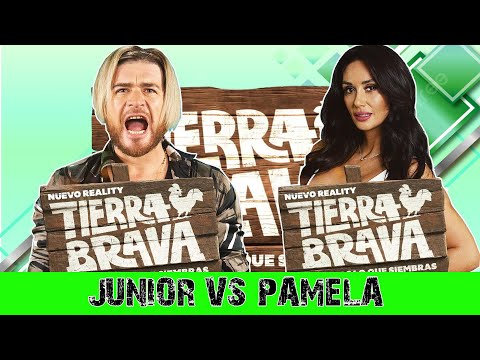 Asi fue el AGARRON de Junior Play Boy Vs Pamela Diaz en Tierra Brava