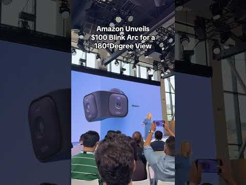 Amazon Unveils $100 Blink Arc Security Camera That Delivers a 180-Degree View
