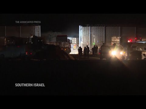 Aid trucks enter northern Gaza directly from Israel