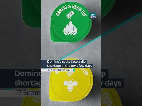Domino’s could face a dip shortage in the next few days #news #itvnews