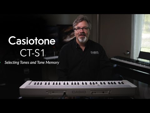 Casiotone CT-S1: Selecting Tones and Tone Memory