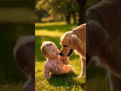 Heroic Golden Retriever! Loyal Dog Rescues baby & bring back to her mother..#Dog #stoies
