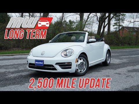 2018 Volkswagen Beetle Convertible | Long Term Update (2,500 miles)
