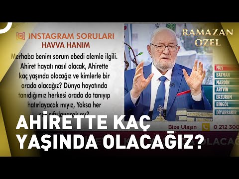 Ahirette Hayatı Nasıl Olacak? | Necmettin Nursaçan'la İftar Saati