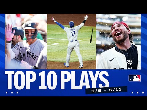 Top 10 Plays of the Week (big performances from Aaron Judge & Shohei Ohtani, crazy catches AND MORE)