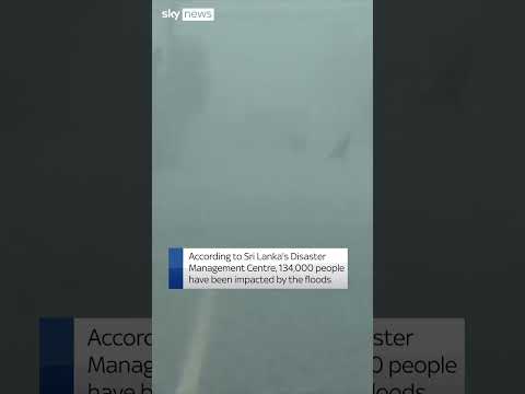 Sri Lanka hit by severe flooding