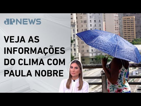 São Paulo terá chuva apesar da onda de calor nesta quinta (13) | Previsão do Tempo