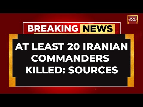 Operation Rising Lion: At Least 20 Iranian Commanders Killed In Israeli Strikes | Israel vs Iran