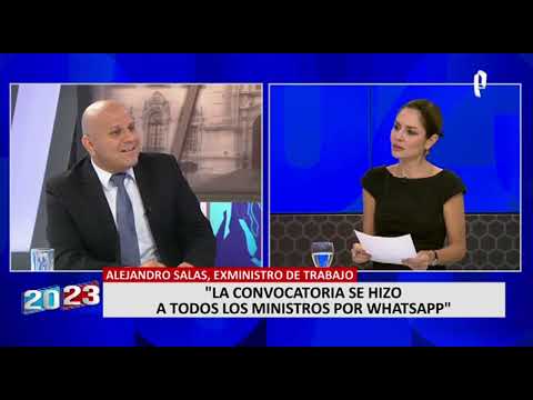 Alejandro Salas sobre golpe de Estado: Si el presidente me hacía entrar yo le rompía ese mensaje
