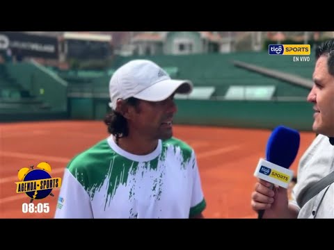 Hablamos con Mauricio Soliz , capitán del equipo boliviano  de Tenis