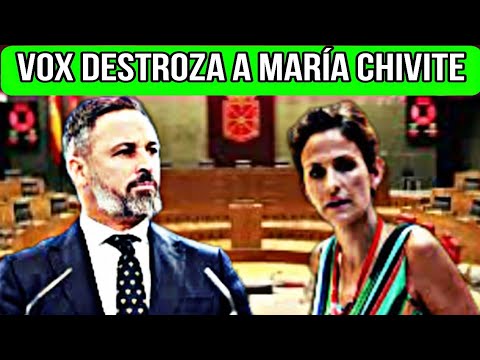 DIPUTADO DE VOX ACORRALA A LA SOCIALISTA MARÍA CHIVITE