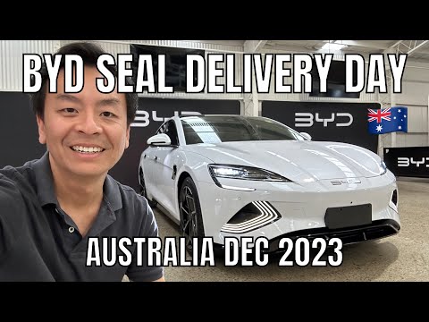 Premium Trim BYD Seal Delivery Day Experience Sydney Australia 2023
