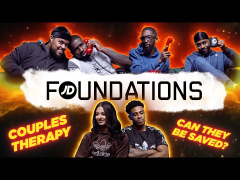 jdsports.co.uk & JD Sports Discount Code video: CHUNKZ, PK HUMBLE, SHARKY & SPECS GIVE COUPLE'S THERAPY | FOUNDATIONS EPISODE 1