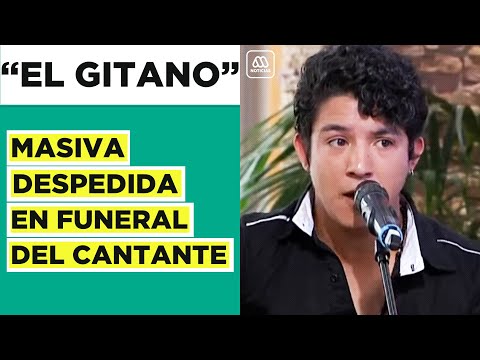 Masiva despedida a cantante El Gitano en velorio tras accidente de tránsito