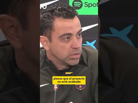 Xavi explica su decisión de continuar en el Barça #shorts
