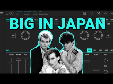 How to make the sounds from Alphaville 'Big In Japan' with DRC