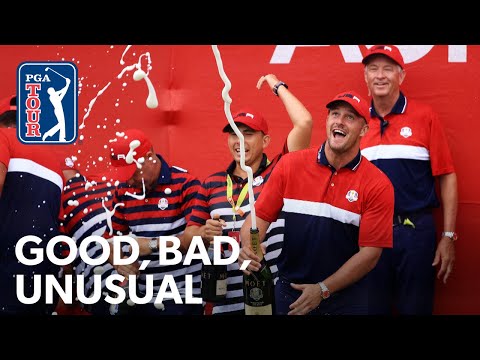 USA’s record Ryder Cup, Bryson drives the first, Rahm carries the team