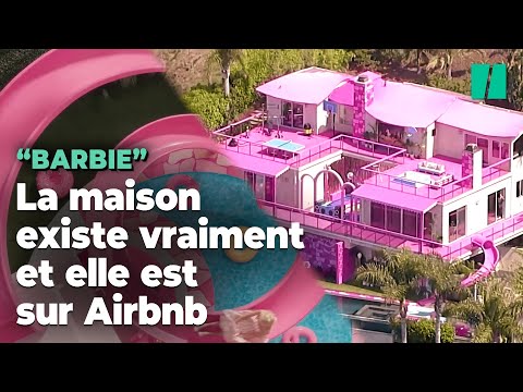 La maison de « Barbie » est sur Airbnb (et le toboggan va vraiment de la chambre à la piscine)