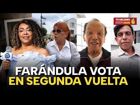 ELECCIONES 2026: Farándula peruana acude a las urnas en segunda vuelta: así votaron |  Trome