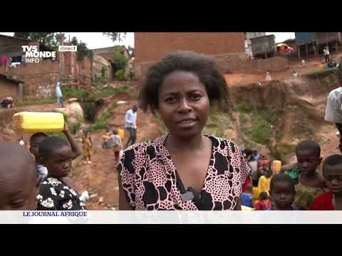 RD Congo : pénurie d'eau potable à Bukavu