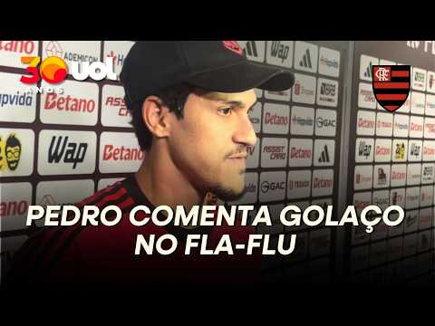 Pedro fala sobre golaço no Flamengo x Fluminense e elogia trabalho do treinador e confiança para marcar dois gols