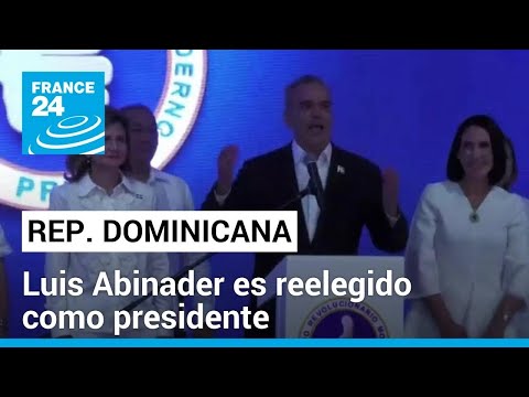 En primera vuelta, Luis Abinader recibe el apoyo dominicano suficiente para consolidar su reelección