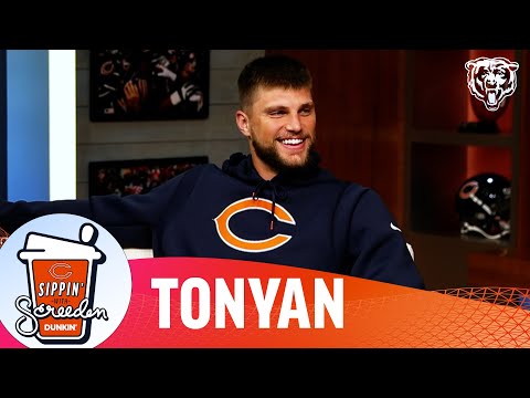 Tonyan talks aliens, trivia and hair tips | Sippin' with Screeden | Chicago Bears video clip