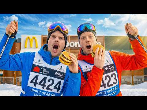 10,000 KALORIER PÅ LÄNGDSKIDOR.