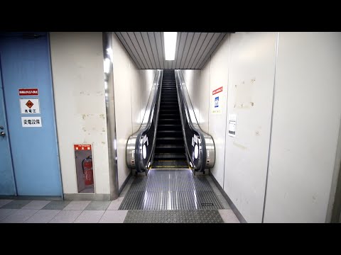 【フジテック製】上安駅　昇りエスカレーター
